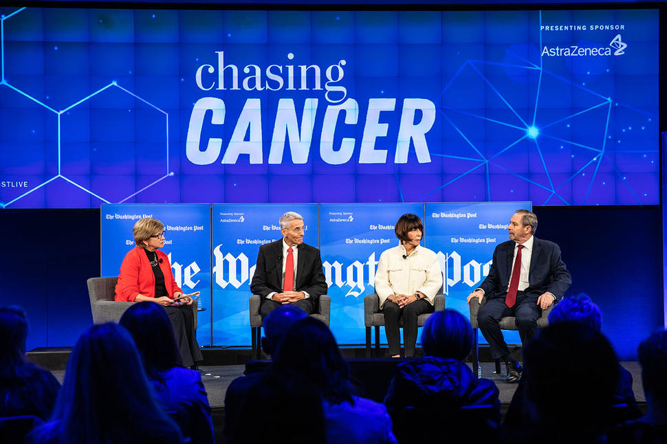 Dr. Doug Lowy participates in The Washington Post's live event, Chasing Cancer.