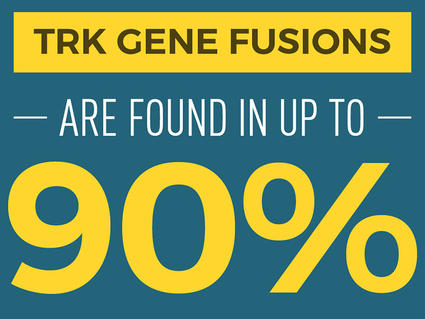 TRK Gene Fusions are found in up to 90% of rare cancers