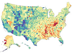 County-Level Disparities Found in Cancer Deaths - National Cancer Institute