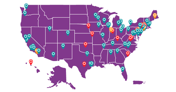 Nci Designated Cancer Centers Map