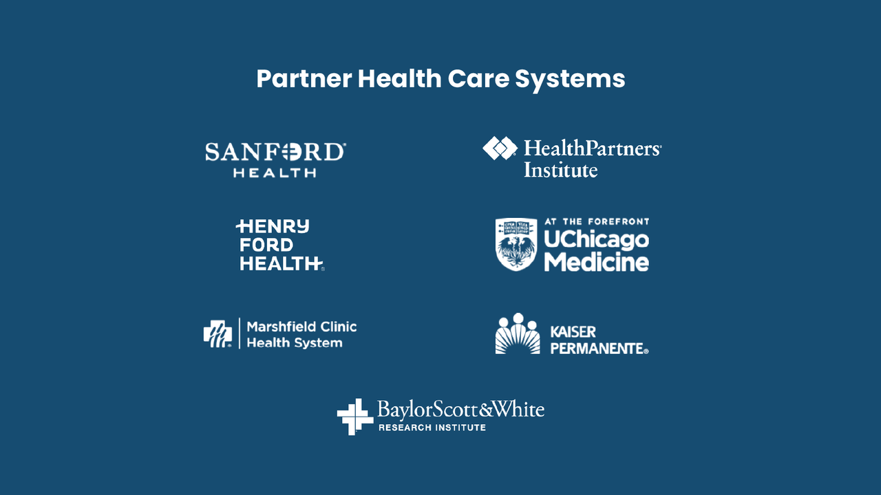 Logos of participating health care partners